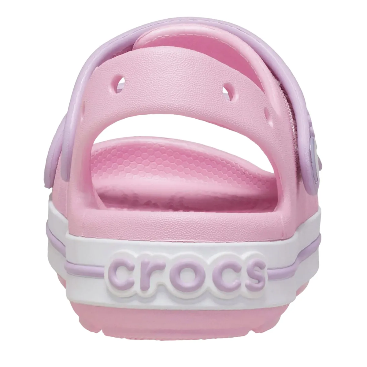 Crocs sandalo da bambina Crocband Cruiser 209423-84I rosa-lavanda