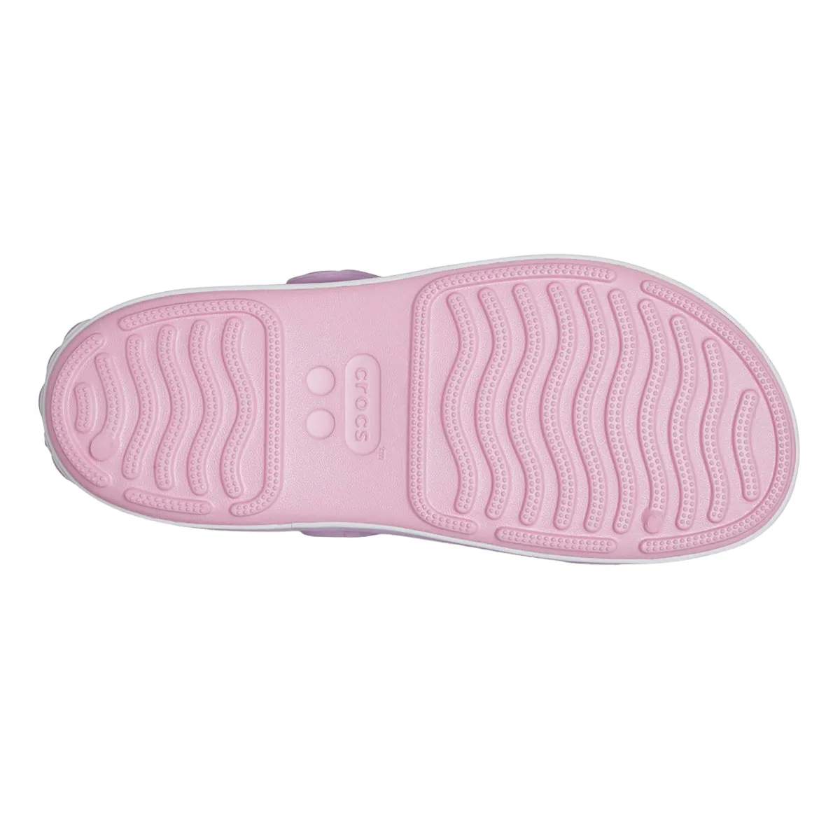 Crocs sandalo da bambina Crocband Cruiser 209423-84I rosa-lavanda