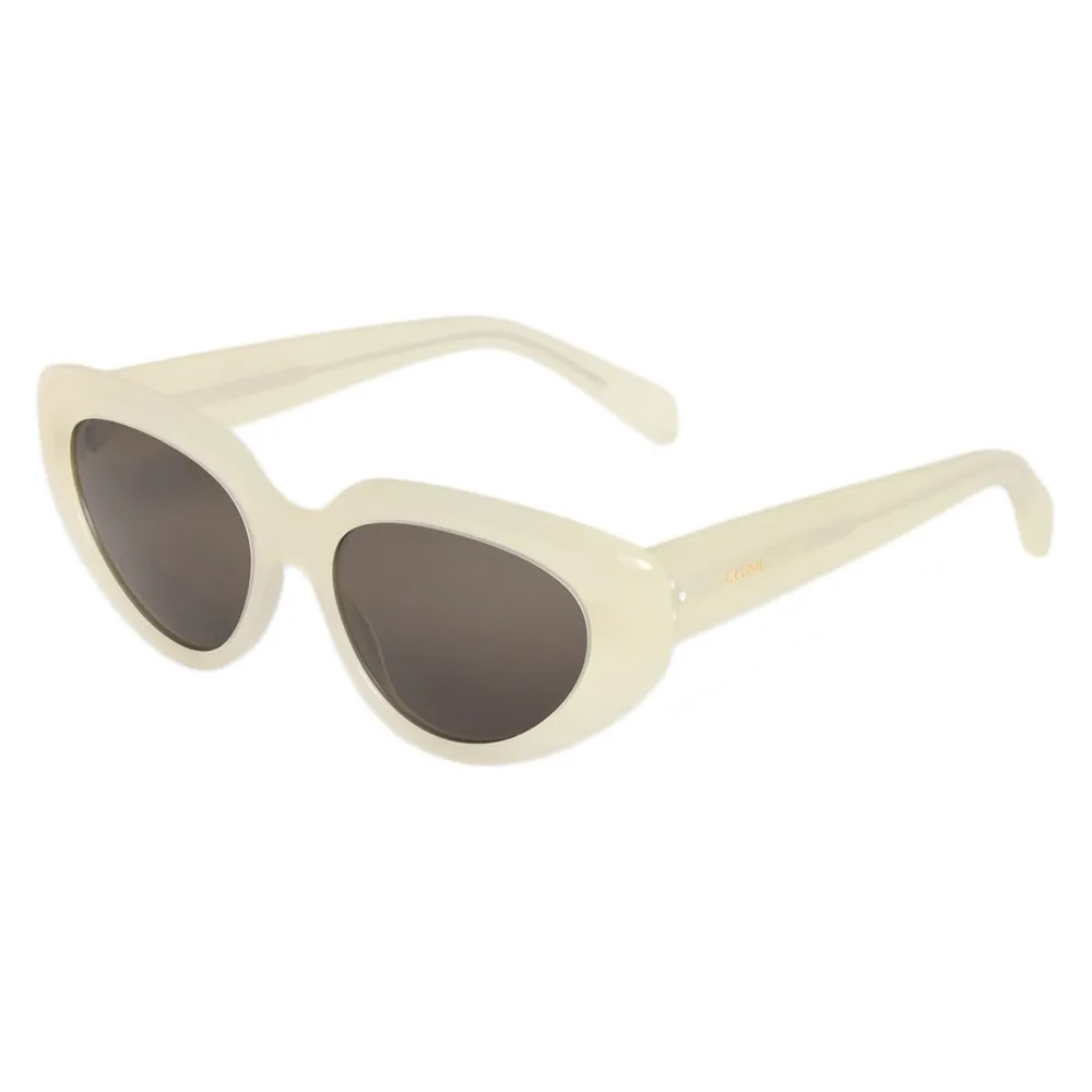 Céline - Occhiali da Sole Cat Eye S286 in Acetato - Giallo Latte - Occhiali da Sole - Céline Eyewear