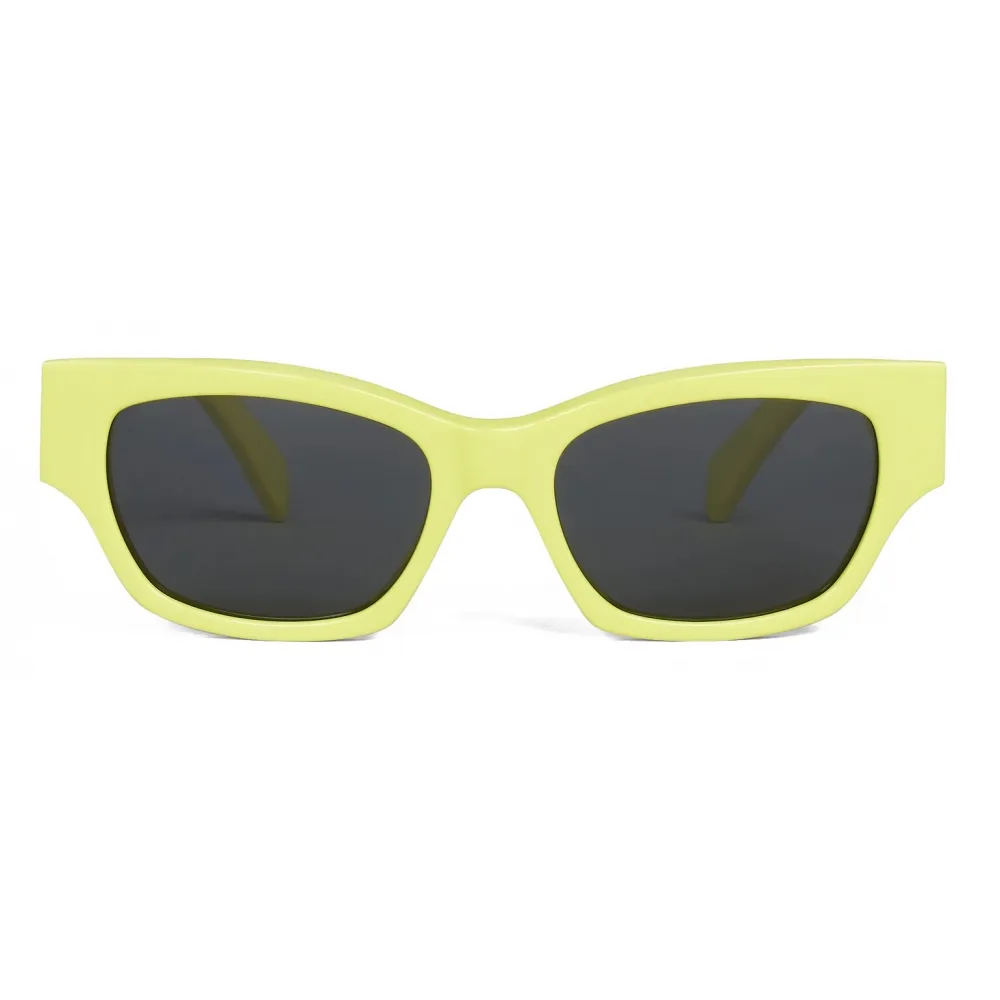 Céline - Occhiali da Sole Celine Monochroms 01 in Acetato - Giallo - Occhiali da Sole - Céline Eyewear