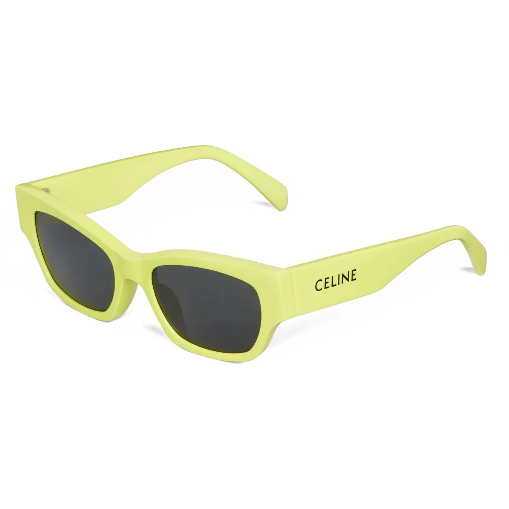 Céline - Occhiali da Sole Celine Monochroms 01 in Acetato - Giallo - Occhiali da Sole - Céline Eyewear