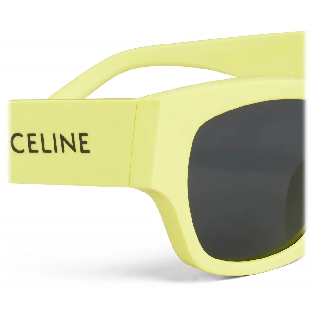 Céline - Occhiali da Sole Celine Monochroms 01 in Acetato - Giallo - Occhiali da Sole - Céline Eyewear