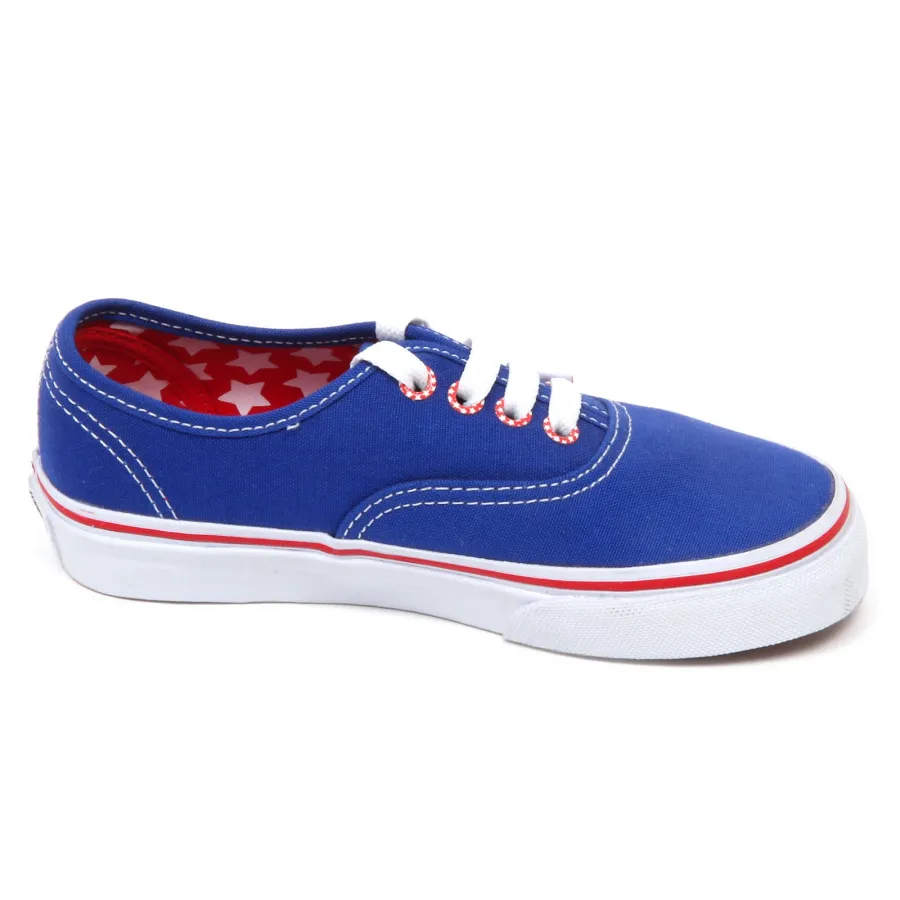 D5250 sneaker bimba bluette VANS scarpe shoe kid