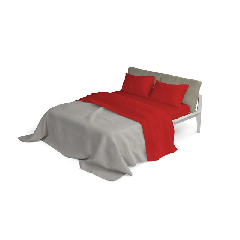 DATEX Completo letto linea Max Color matrimoniale, rosso