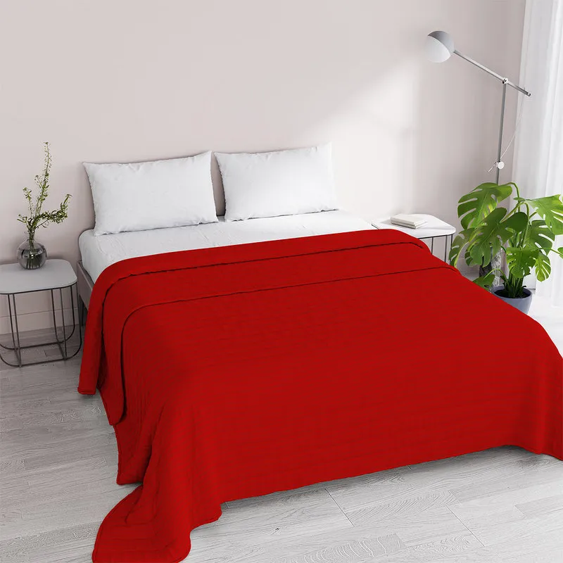 DATEX Linea Satin trapuntino estivo, rosso