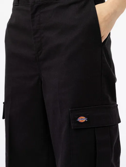 Dickies pantalone con tasconi da donna W Hockinson Cargo DK0A4XNKBLK1 nero