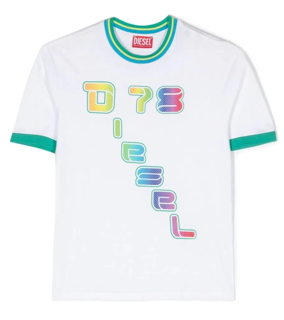 Diesel Kids  ---------    ------------T-shirt - bianco