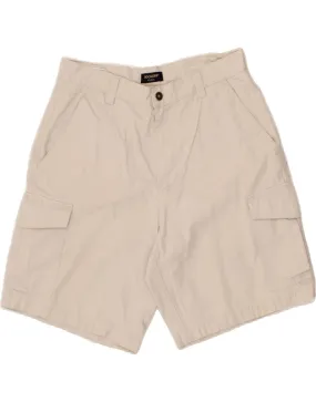 DOCKERS Mens Khakis Cargo Shorts W32 Medium Beige Cotton