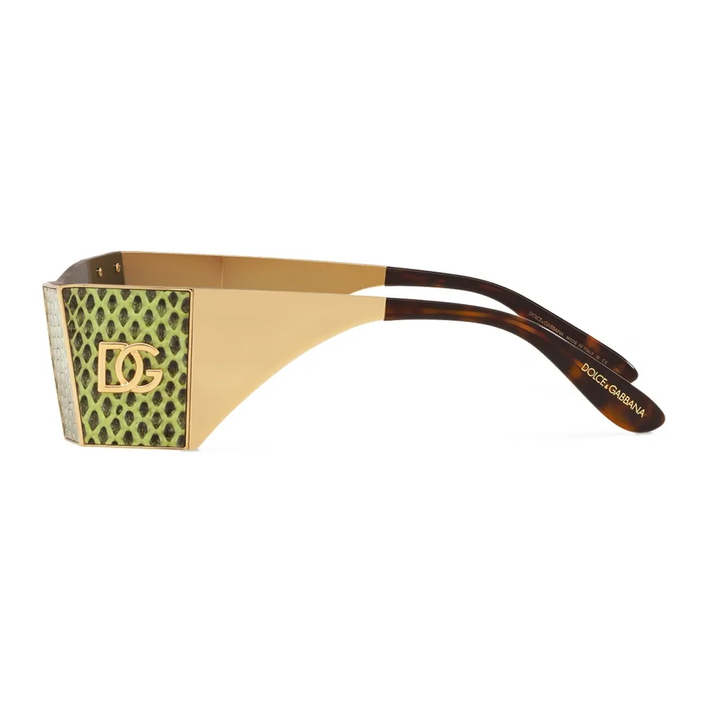 Dolce & Gabbana - Occhiale da Sole Sicilian Jungle - Verde - Dolce & Gabbana Eyewear