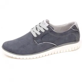 E8242 (WITHOUT BOX) sneaker uomo eco suede CCILU scarpe dark grey shoe man