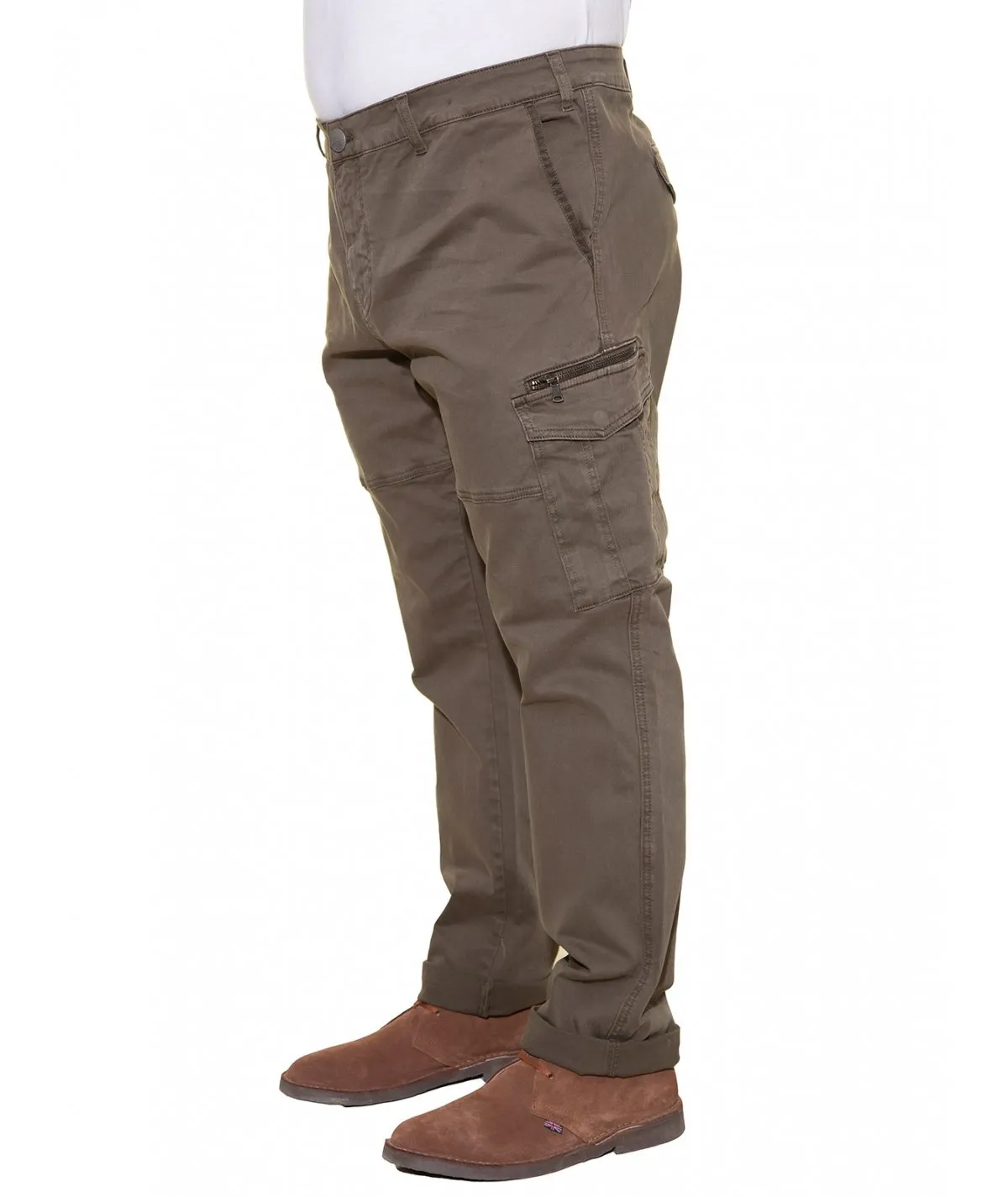 EASY BY MAXFORT PANTALONE CARGO PER UOMO E RAGAZZO TAGLIE FORTI