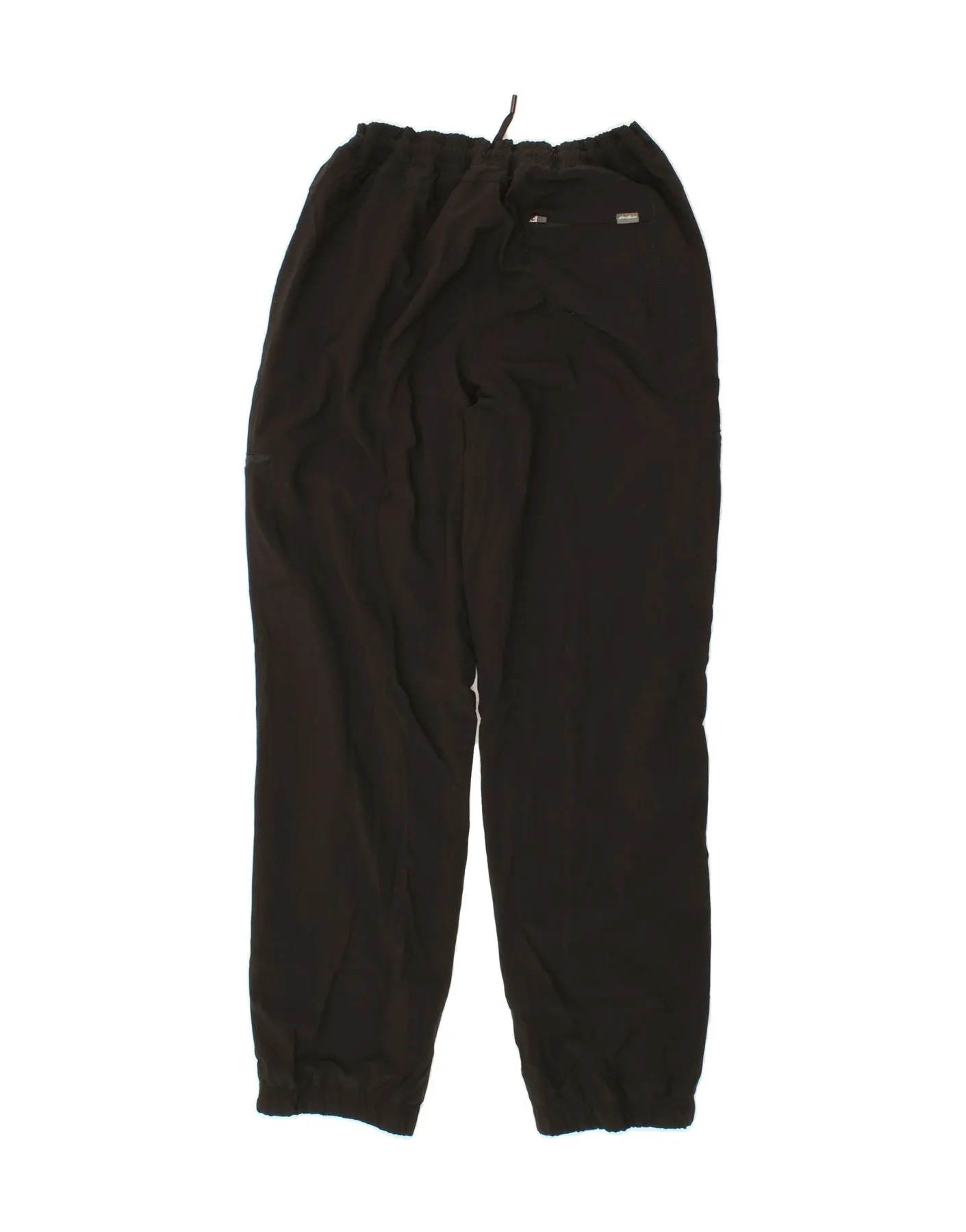 EDDIE BAUER Womens Cargo Tracksuit Trousers Joggers US 8 Medium  Black