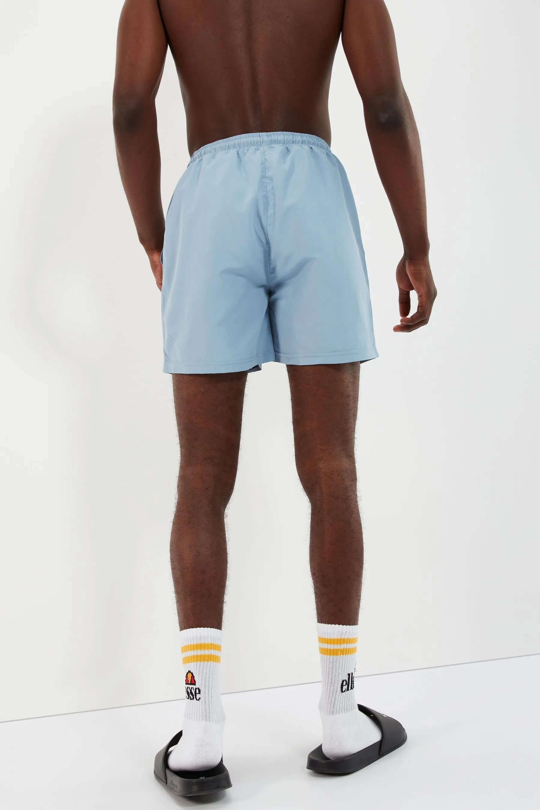 Ellesse Blu - Shorts da bagno con cavalieri