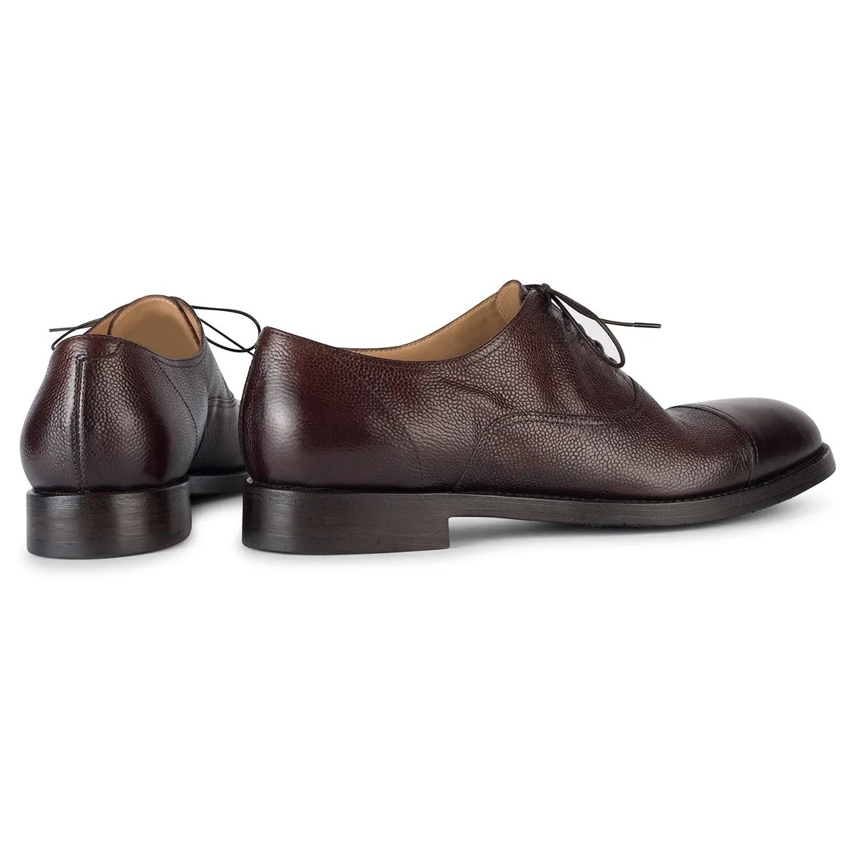 ETHAN 83017 Textured calf oxford shoes