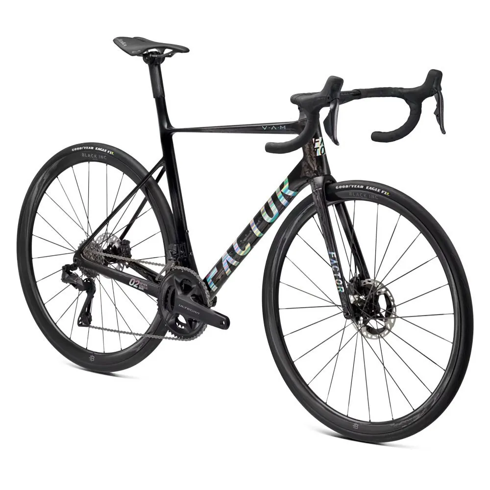 Factor O2 Vam Disc Nero Chrome - Telaio Bici Da Corsa