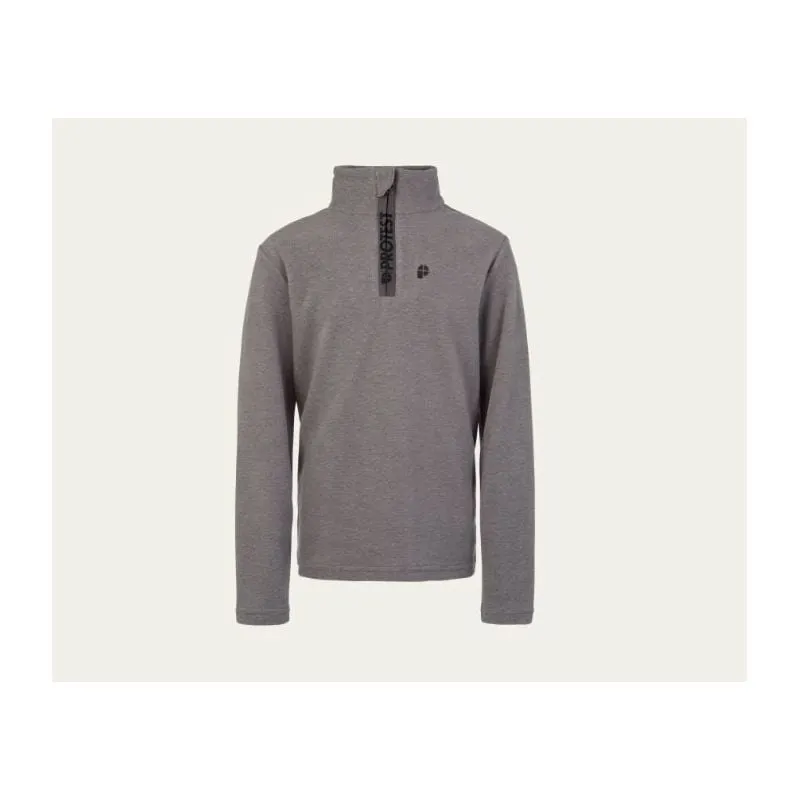 Fleece Protest Perfectym Jr (Dark Gray Melee) ragazzo