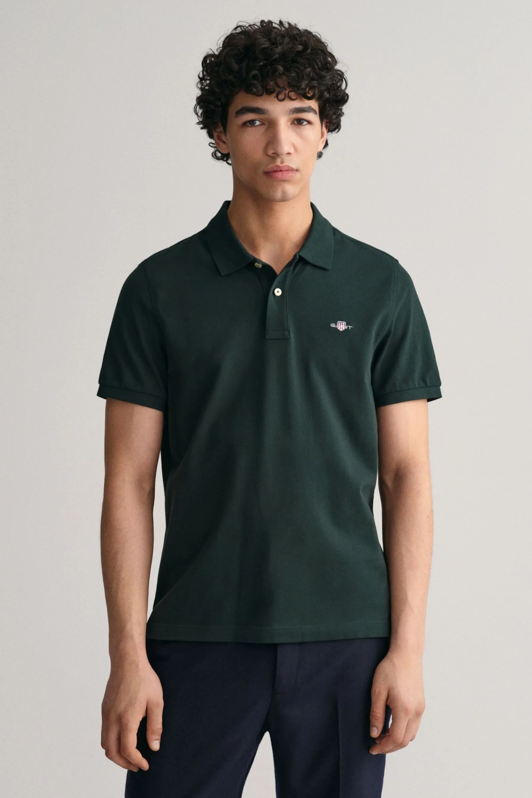 GANT regular  - 100% Cotton Shield Polo Shirt    