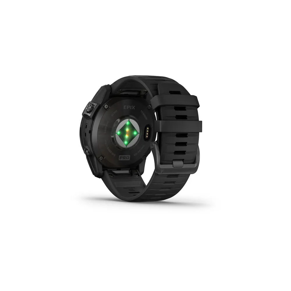 Garmin Epix Pro 51 Sapphire Carbon Grey Dlc Ti Nero