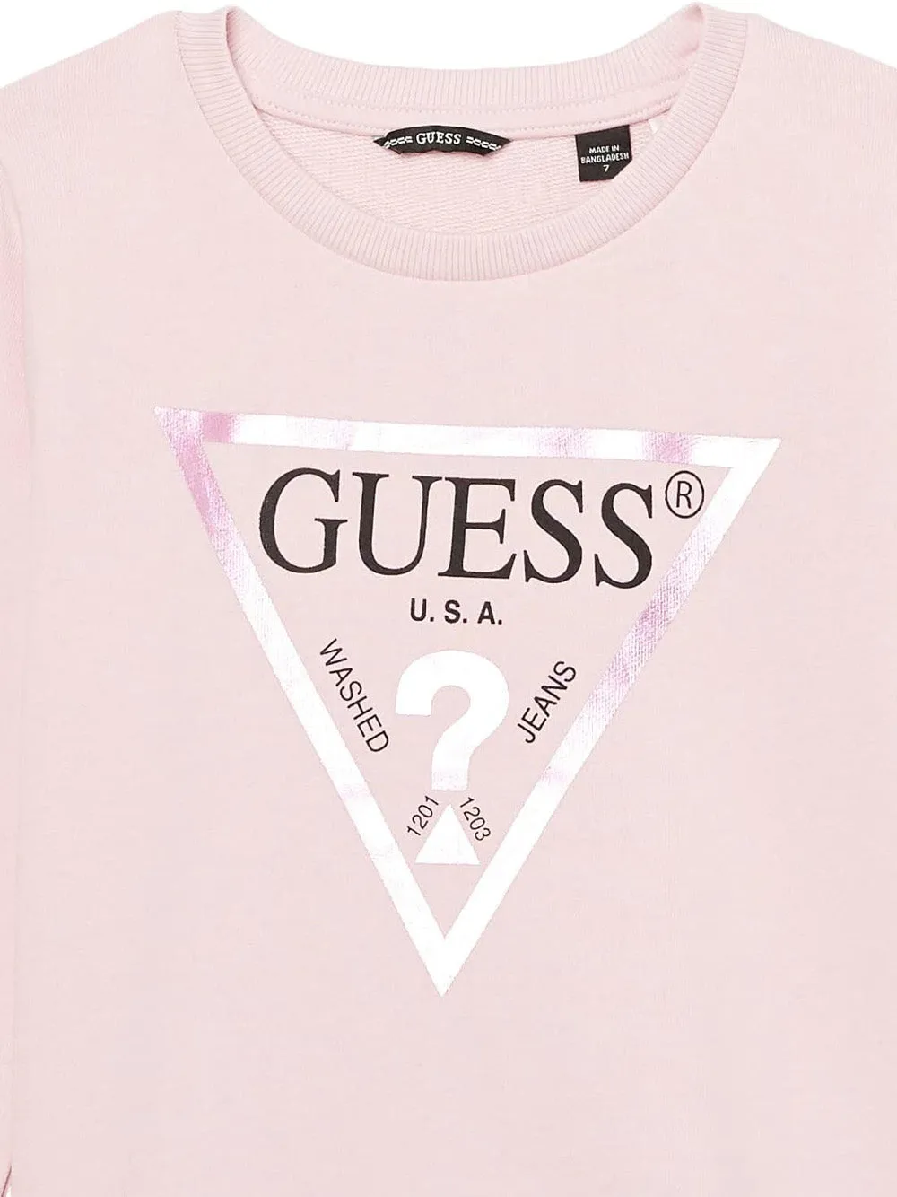 GUESS Felpa Bambino - Rosa modello J74Q10KAUG0