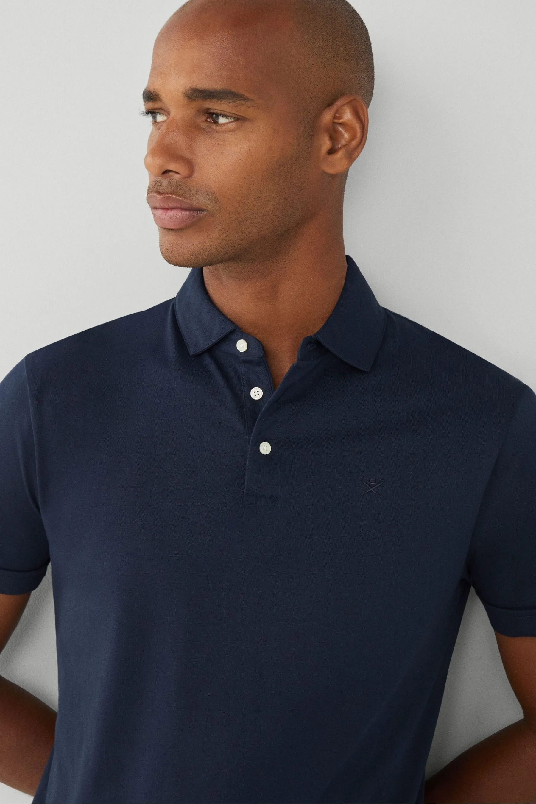 Hackett London - Uomo Blu - Polo a manica corta