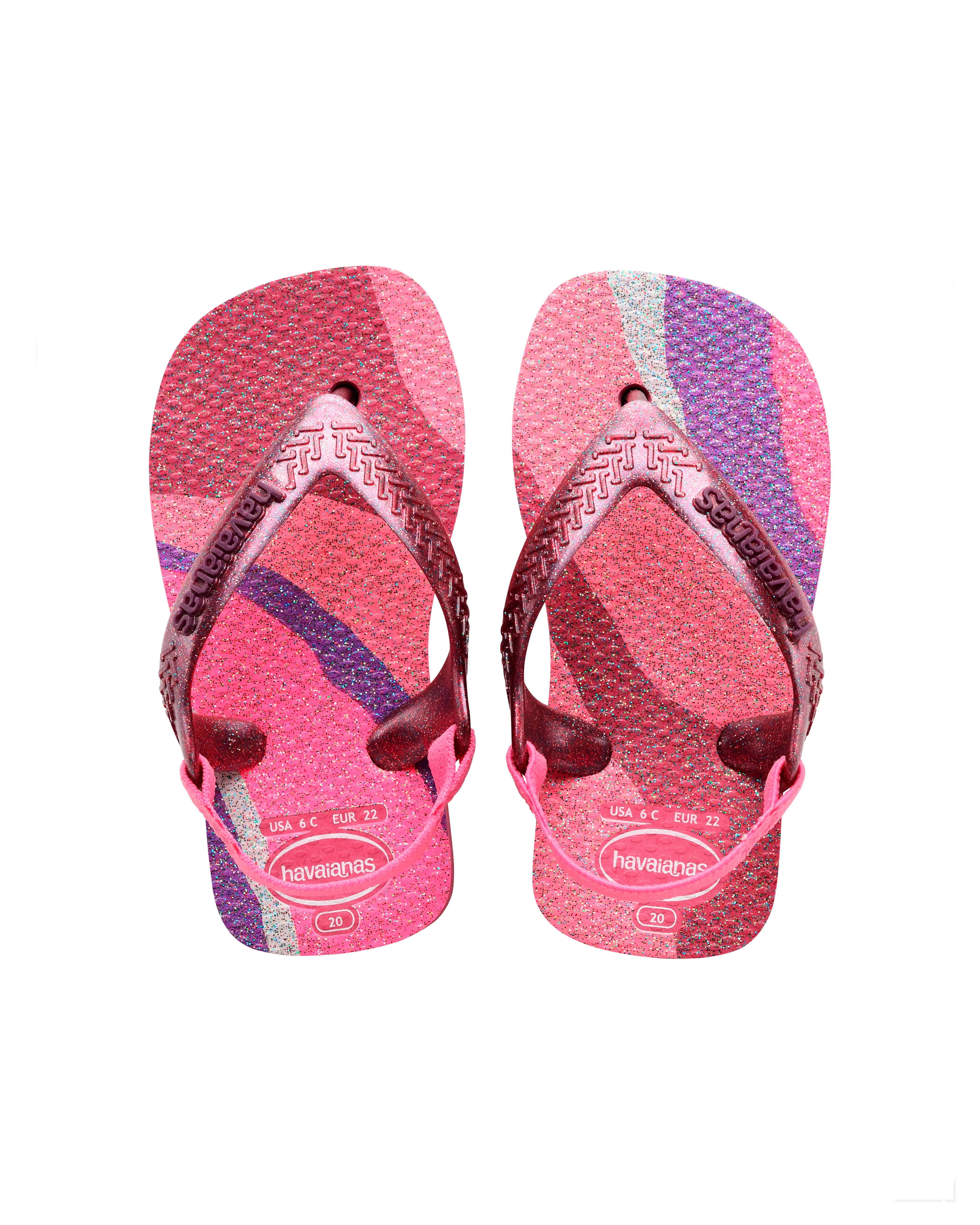 Havaianas Baby Palette Glow rosa antico 17-26