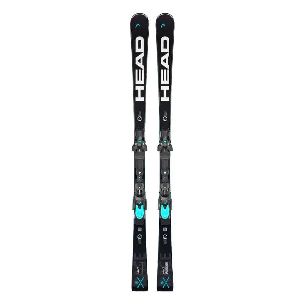 Head WorldCup Rebels E-Race con attacco Ff St14 Nero Bianco - Sci Alpino Uomo