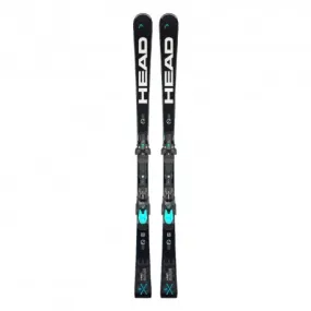 Head WorldCup Rebels E-Race con attacco Ff St14 Nero Bianco - Sci Alpino Uomo