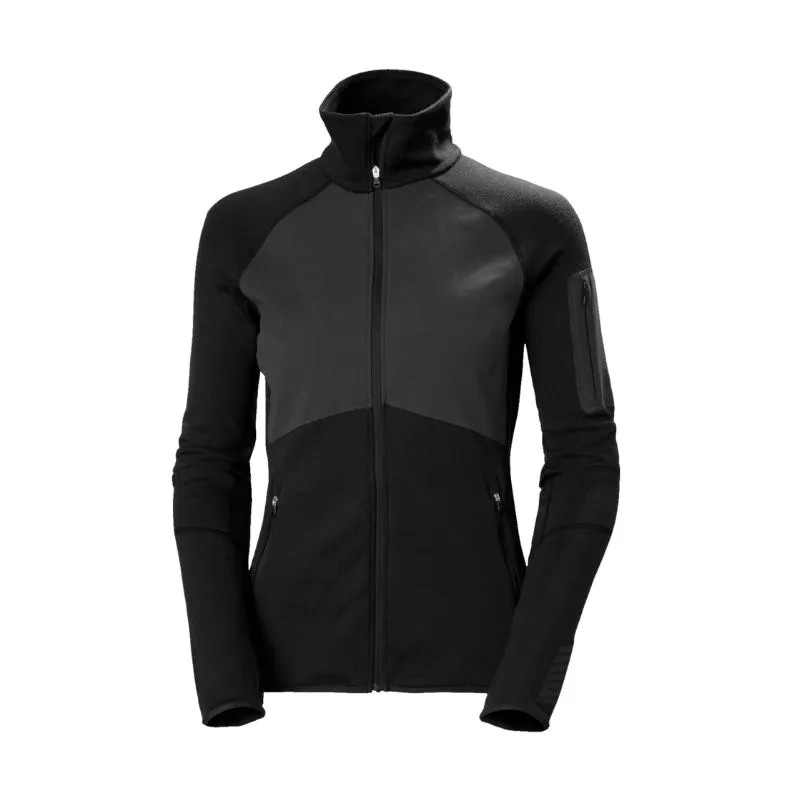 HELLY HANSEN Lifa Merino Midlayer Fleece (Nero) Donna