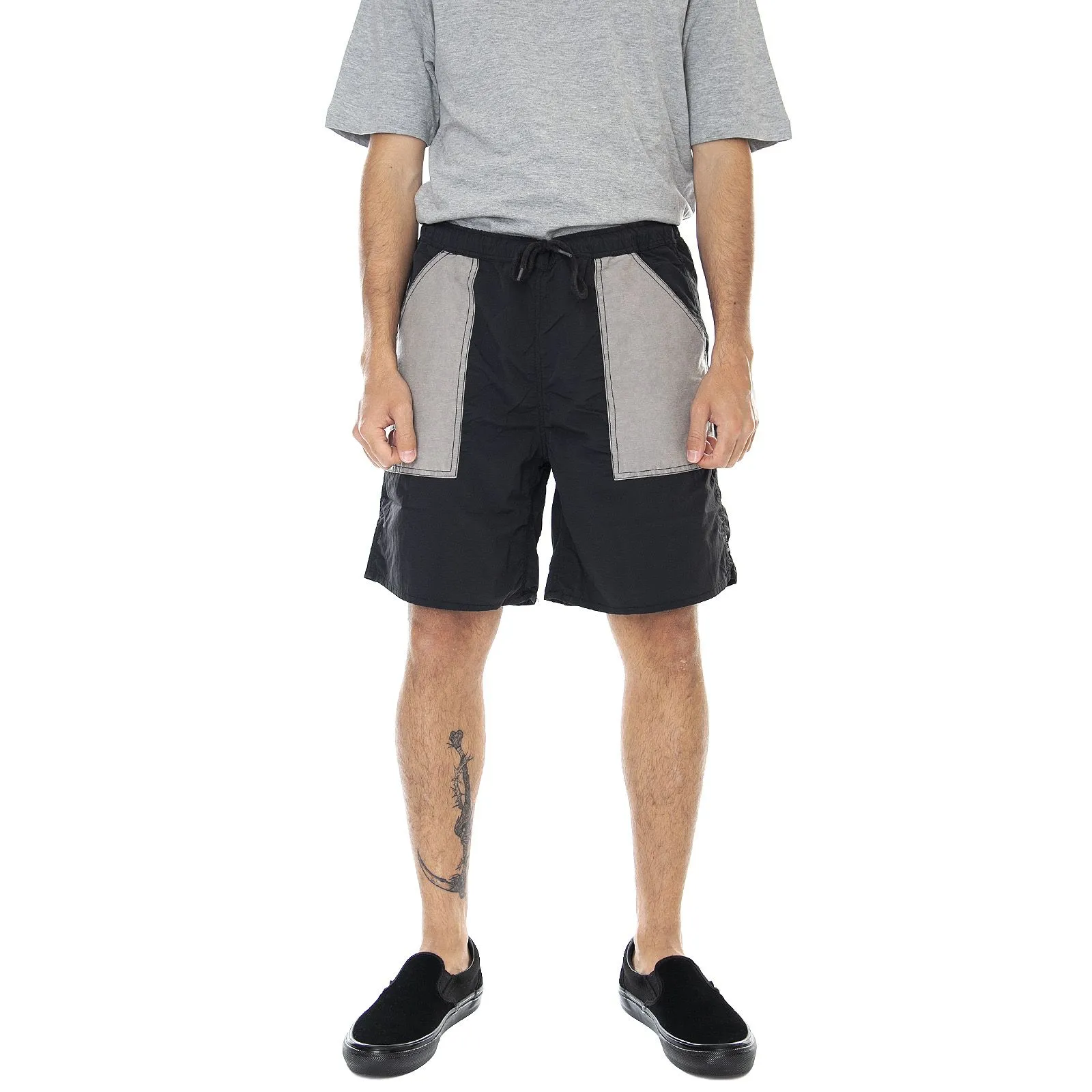 Huf Mens BPM Shorts - Black - Bermuda Uomo Neri    