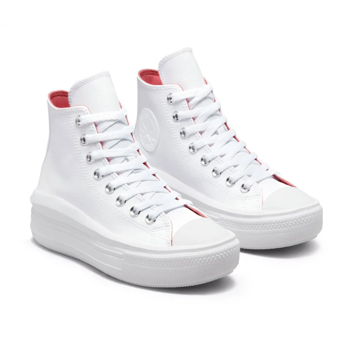 Hybrid Shine Chuck Taylor All Star Move, Bianco