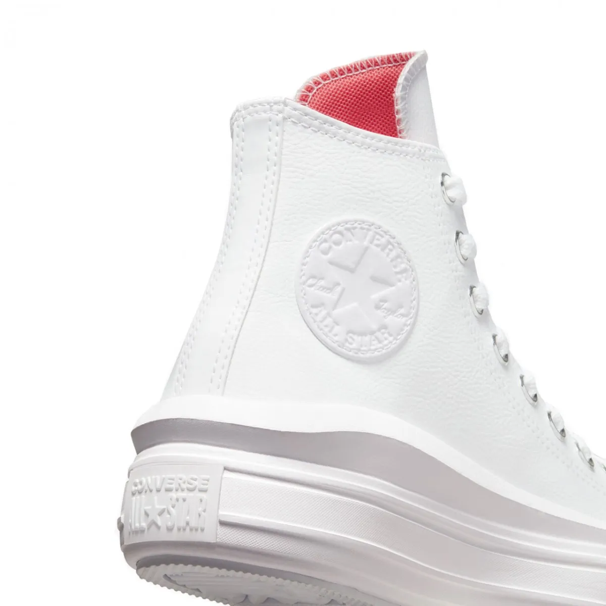 Hybrid Shine Chuck Taylor All Star Move, Bianco