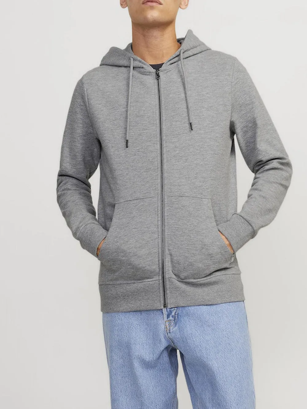 JACK&JONES Felpa Uomo - Grigio modello 12181901