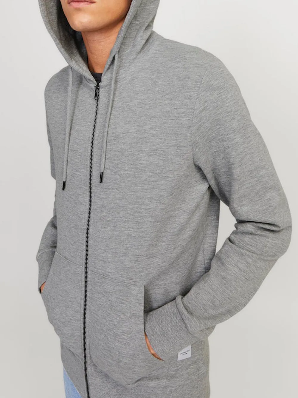 JACK&JONES Felpa Uomo - Grigio modello 12181901