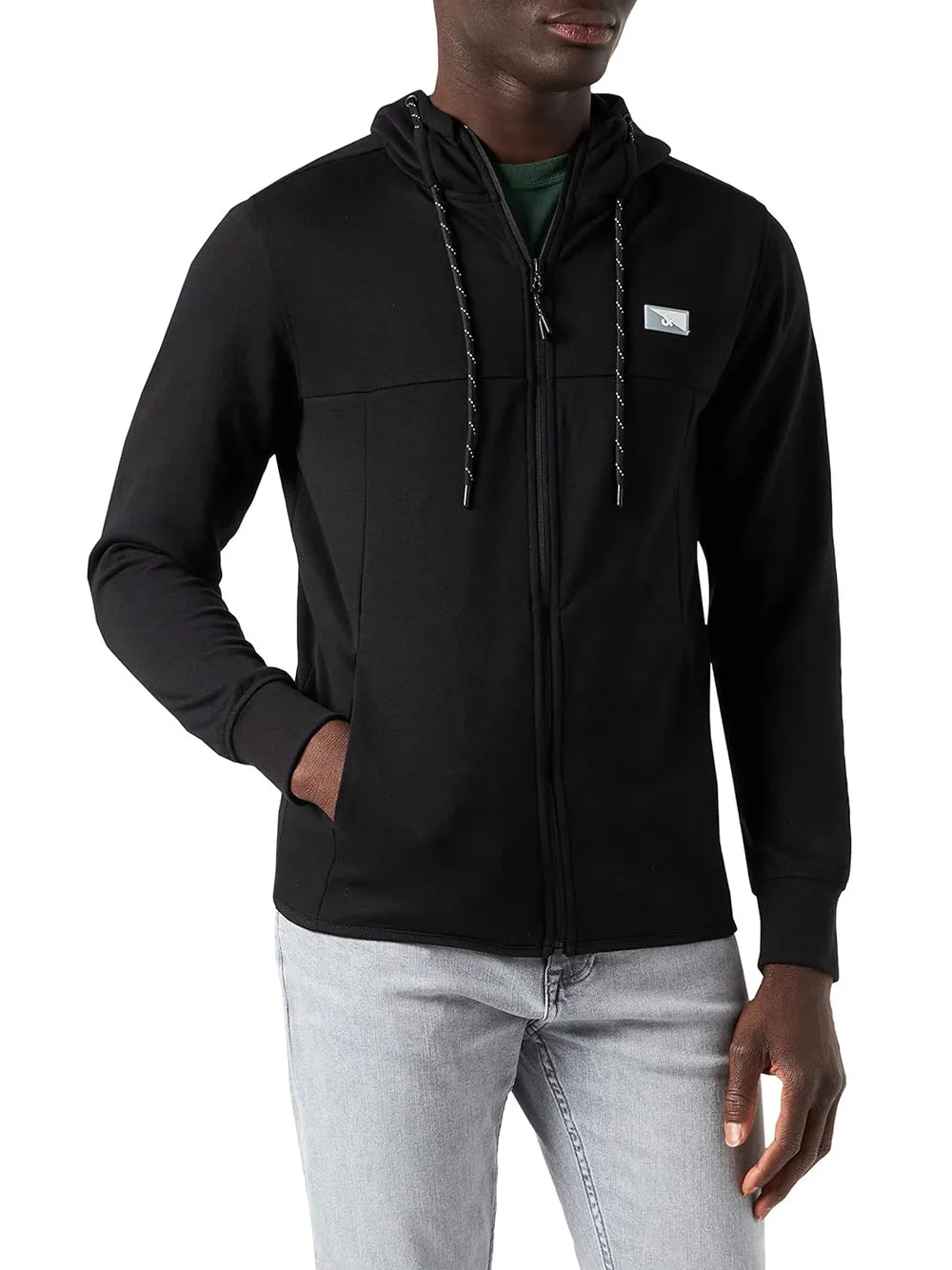 JACK&JONES Felpa Uomo - Nero modello 12204926