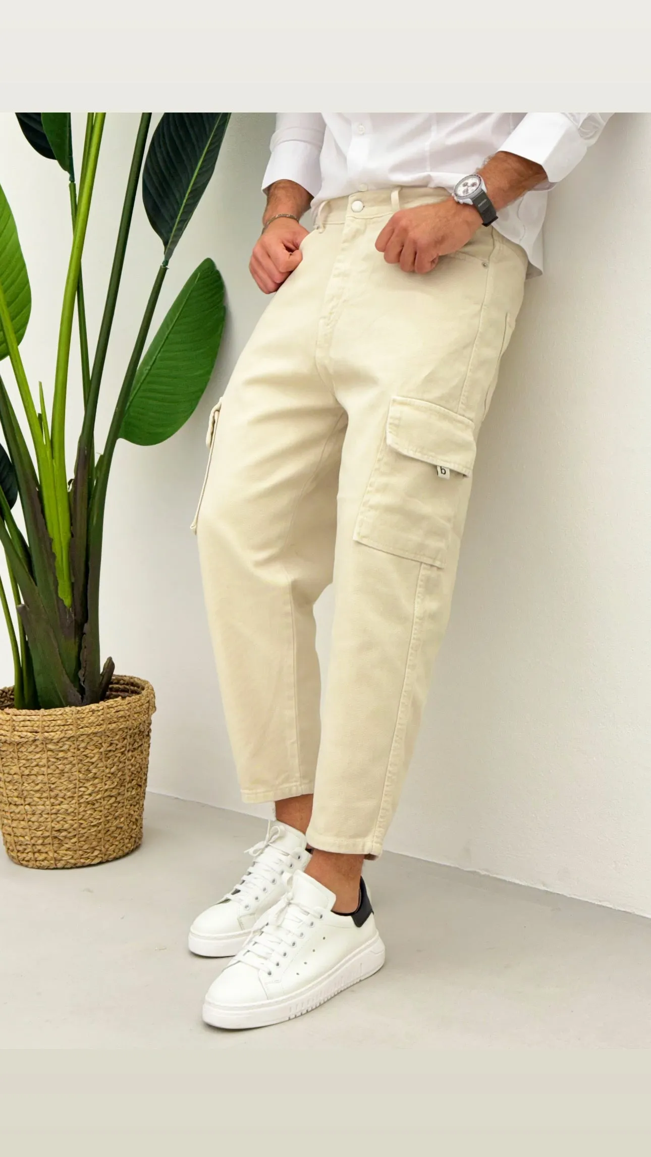 Jeans Cargo B Color