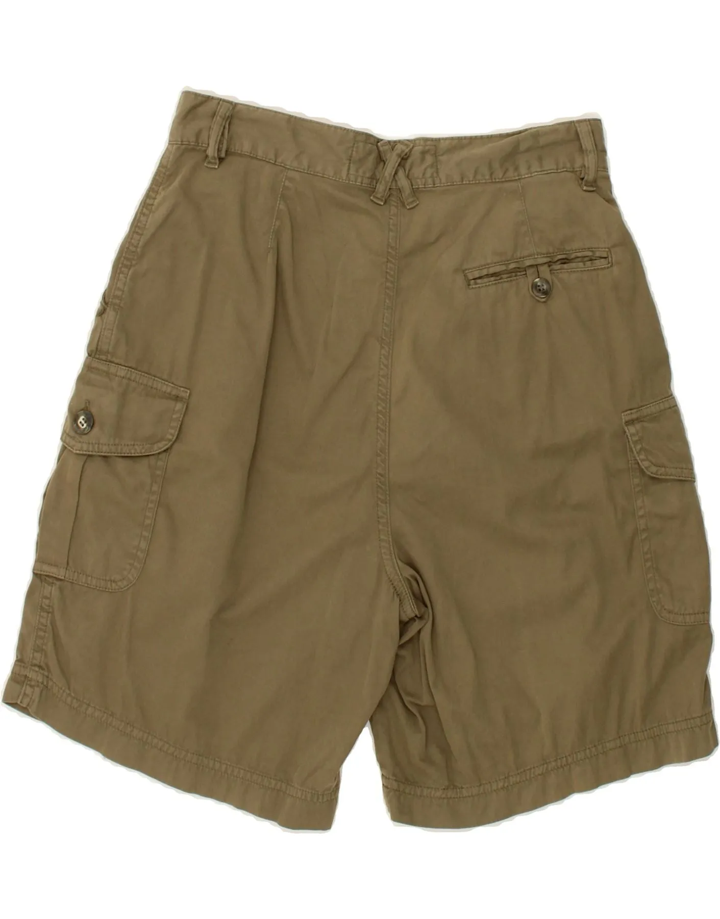 JOYE+FUN Womens Cargo Shorts IT 40 Small W28  Khaki Cotton