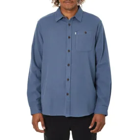 KATIN camicia uomo flanella blu delave art TWILLER FLANNEL 100% cotone