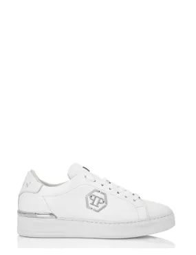 LEATHER LO-TOP SNEAKER HEXAGON