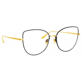 Linda Farrow - Occhiali da Vista Eloise Cat Eye in Oro Giallo - LFL1336C1OPT - Linda Farrow Eyewear