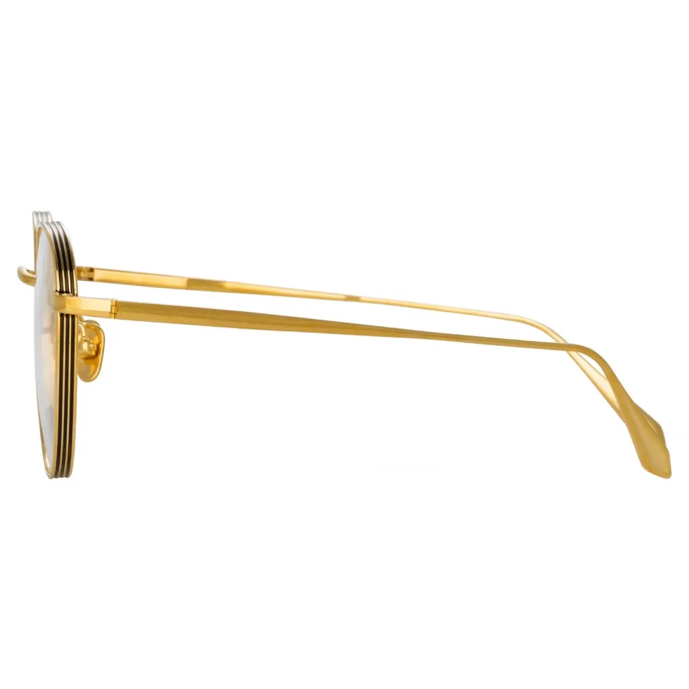 Linda Farrow - Occhiali da Vista Luna Oval in Oro Giallo - LFL1229C1OPT - Linda Farrow Eyewear