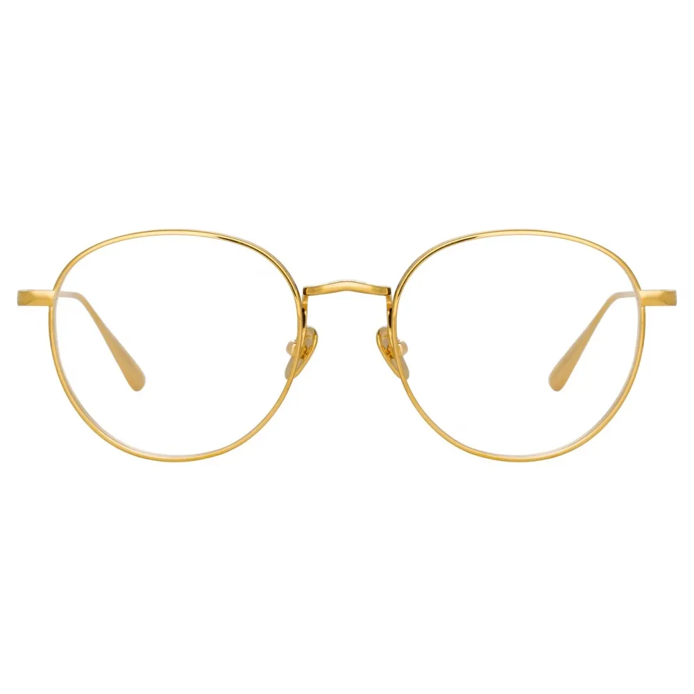 Linda Farrow - Occhiali da Vista Luna Oval in Oro Giallo - LFL1229C1OPT - Linda Farrow Eyewear