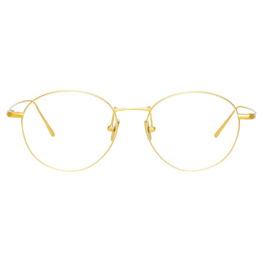 Linda Farrow - Occhiali da Vista Mayne Ovale in Oro Giallo - LF33C1OPT - Linda Farrow Eyewear