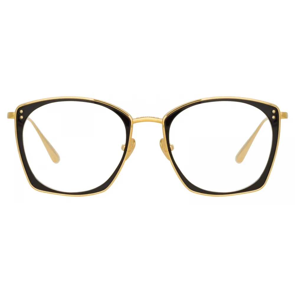 Linda Farrow - Occhiali da Vista Milo Square in Oro Giallo - LFL1338C1OPT - Linda Farrow Eyewear