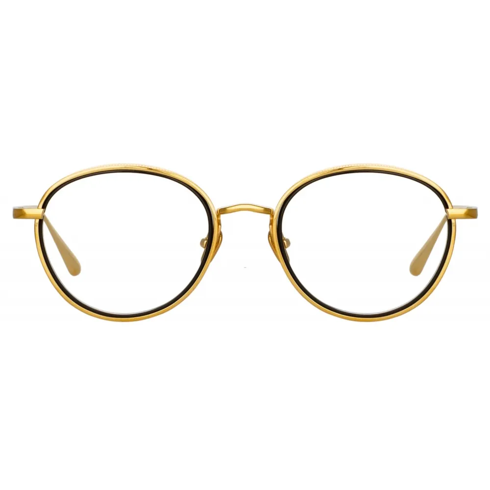 Linda Farrow - Occhiali da Vista Moss Ovale in Oro Giallo - LFL1227C1OPT - Linda Farrow Eyewear