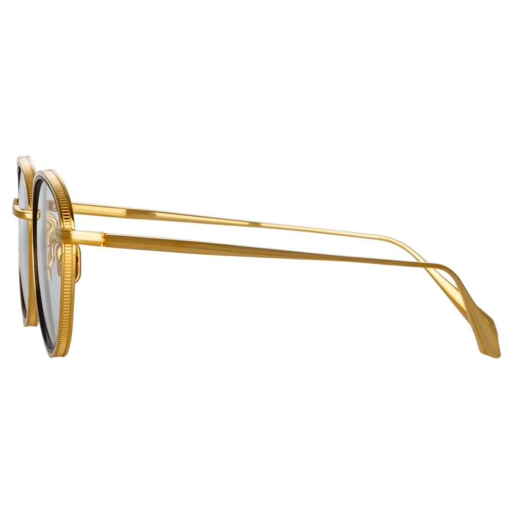 Linda Farrow - Occhiali da Vista Moss Ovale in Oro Giallo - LFL1227C1OPT - Linda Farrow Eyewear