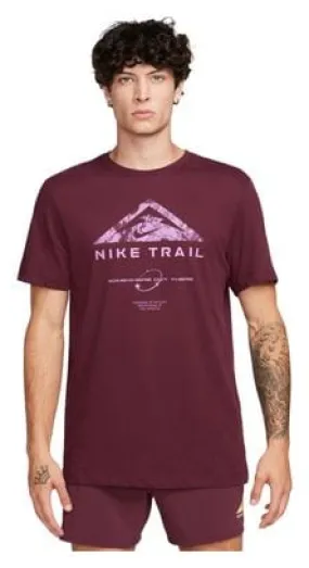 Maglietta a manica corta Nike Dri-Fit Trail Purple