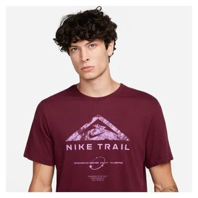 Maglietta a manica corta Nike Dri-Fit Trail Purple