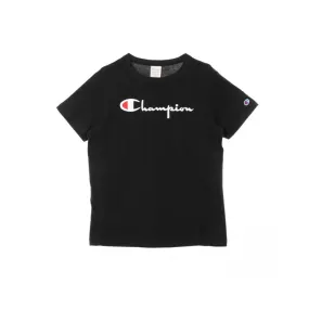 MAGLIETTA CREWNECK TEE BLACK