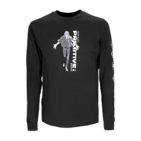 maglietta manica lunga uomo mahito l/s tee x jujutsu kaisen BLACK