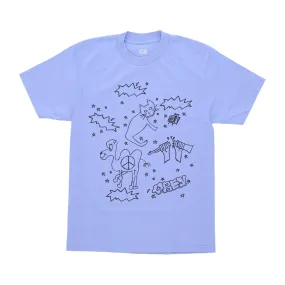 Maglietta Uomo Cat &camel Classic Tee Digital Violet